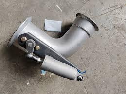 WG9725541042 Exhaust Pipe With Butterfly Valve Small Hole HOWO - Image 2